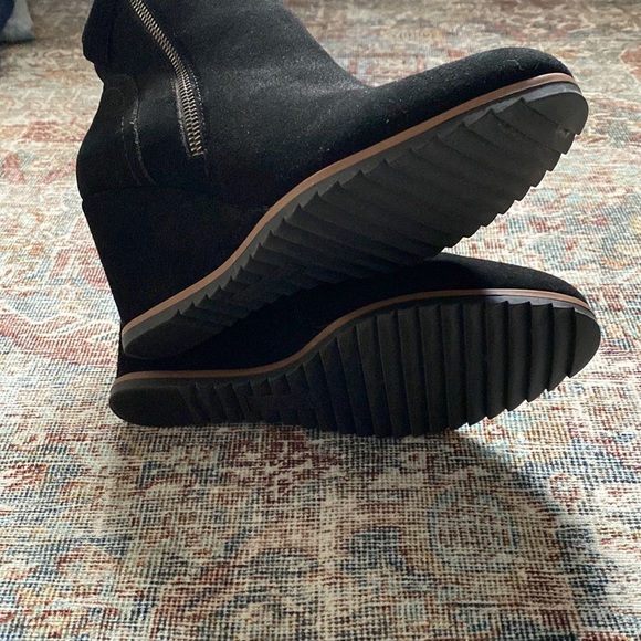 Stacked Wedge Booties - Picture 6 of 6